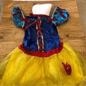 Jr large 11-13 Snow white pullover dress with collar